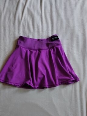 Justice Bright Purple Skater Skirt